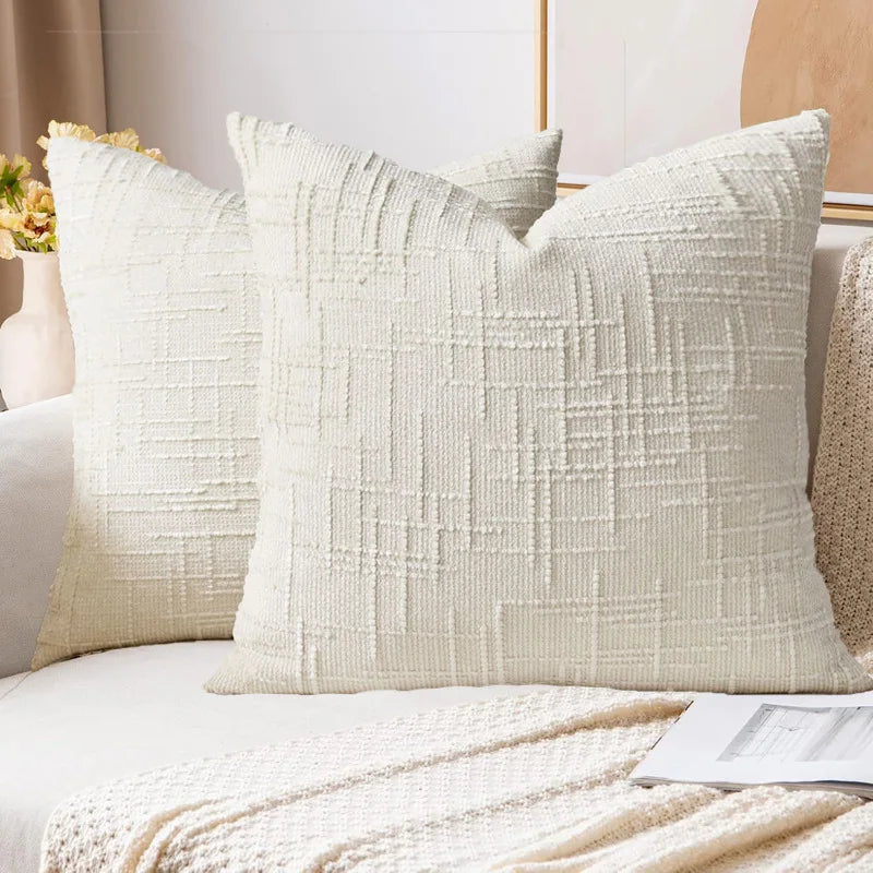 Boucle Texture Throw Pillow Cover