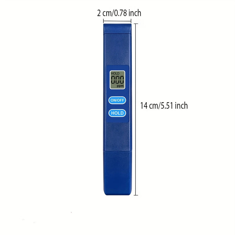 Tragbarer Digitaler TDS-Wasserqualitätstester