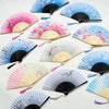 Traditional Folding Hand Fan with Bamboo Frame
