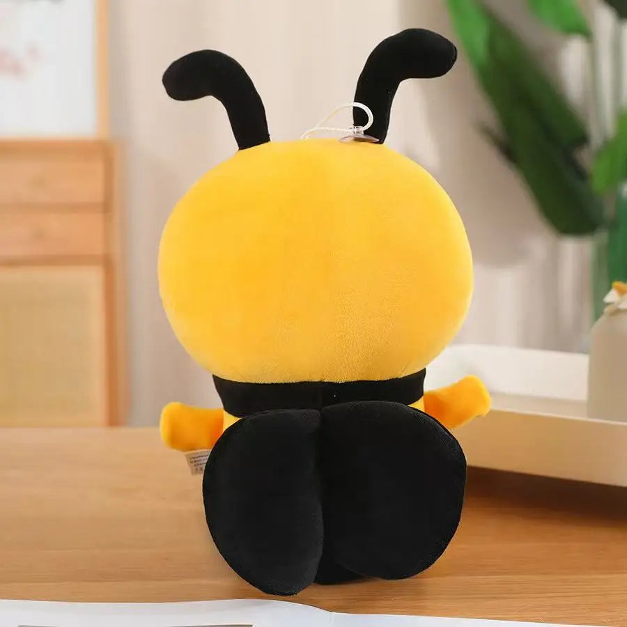 Adorable Handmade Bee Plush Toy – Soft Cuddly Companion