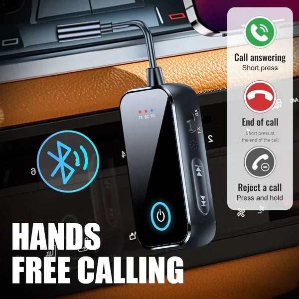 2-in-1 Wireless Bluetooth Audio Adapter