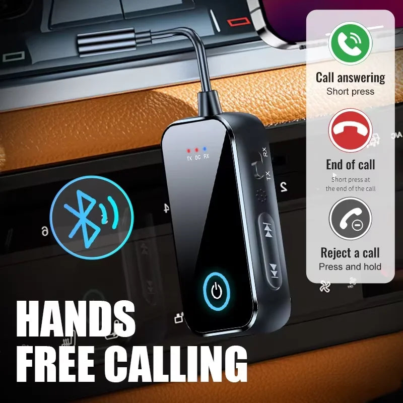 2-in-1 Wireless Bluetooth Audio Adapter