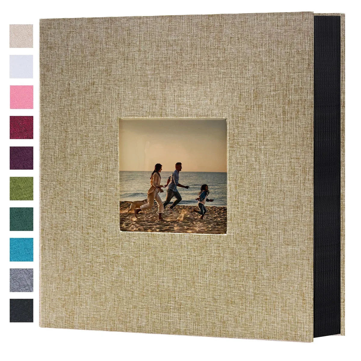Linen 4x6 Photo Album with 600 Pockets