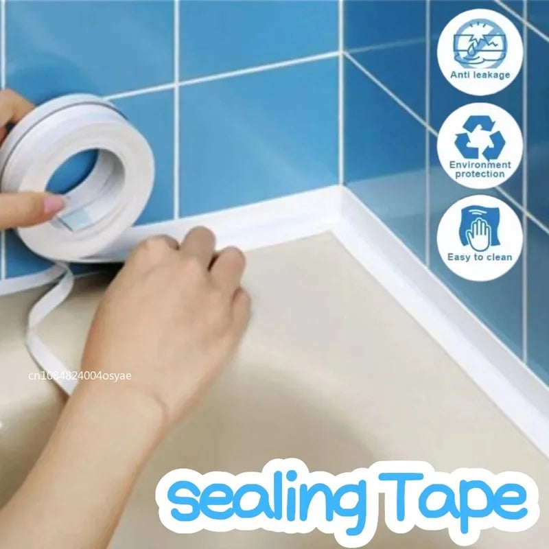 Self-Adhesive Waterproof Sealing Tape for Bathroom & Kitchen