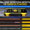 Wall Scanner Stud Finder with TFT Display and AC Wire Detection
