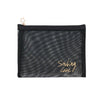 Large Capacity Mesh Travel Makeup Bag Organizer