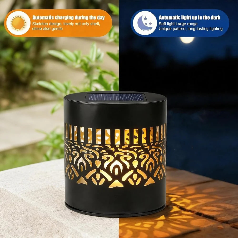 Solar Mandala Projection Lights