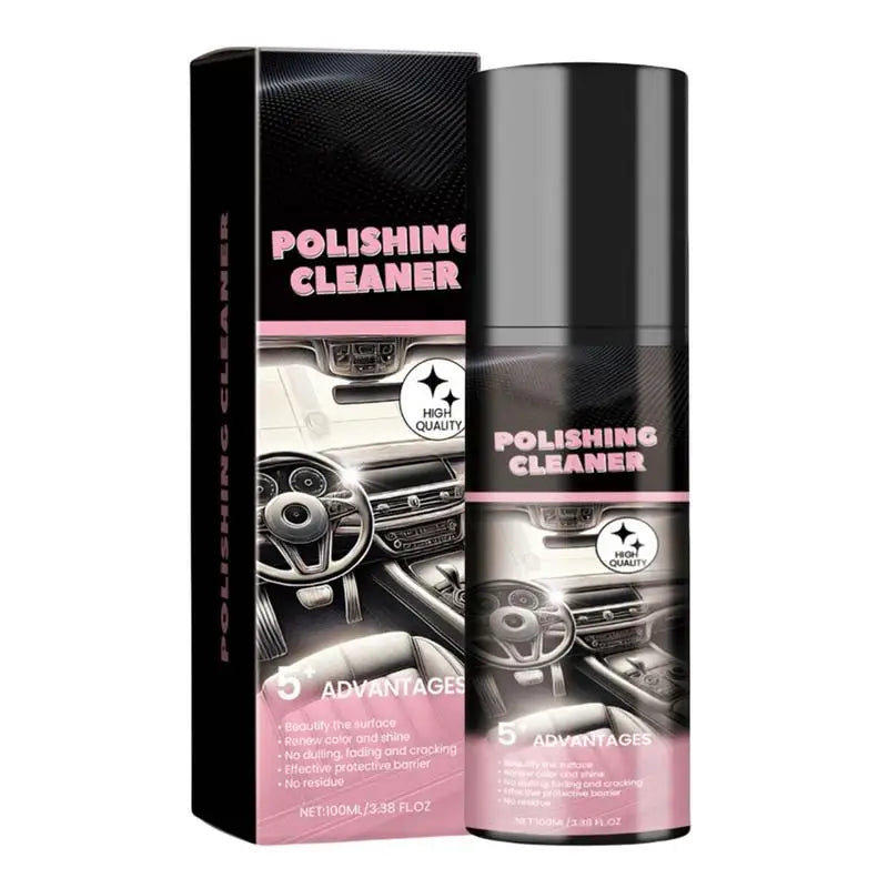 Interior Detailer Spray - Car Polish & Shine Cleaner