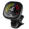 Rechargeable Clip-On Tuner for Guitar, Bass, Ukulele & Violin