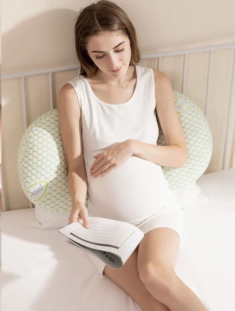 U-Shaped Maternity Pillow for Sleeping and Nursing Support