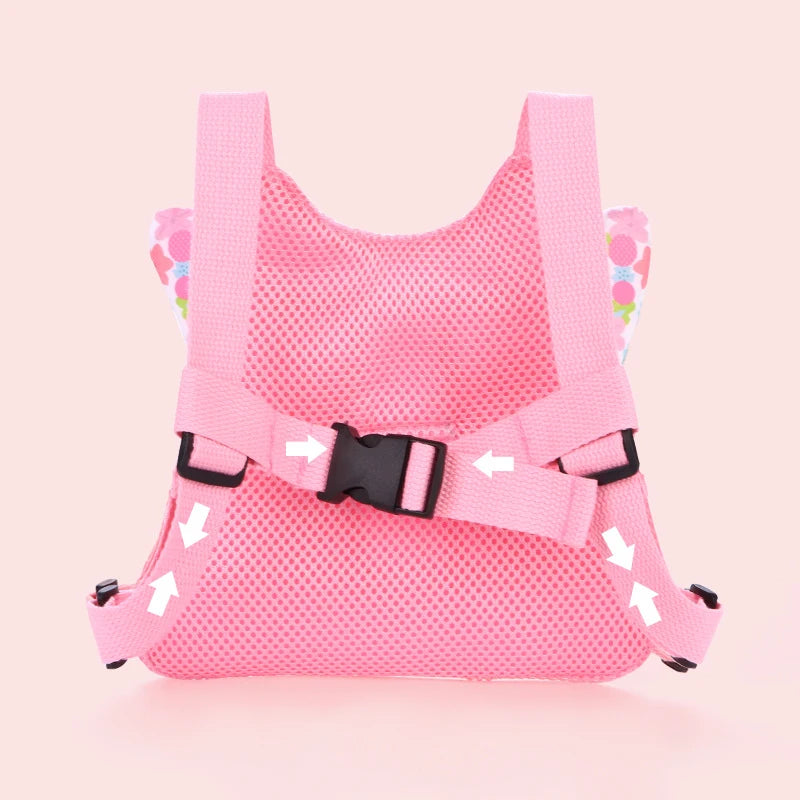 Toddler Safety Harness with Cute Backpack and Parent Wristband
