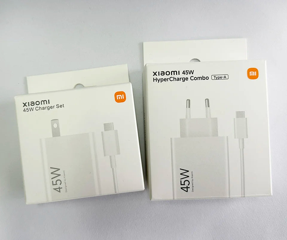 Xiaomi 45W Turbo Fast Charger with USB-C Cable