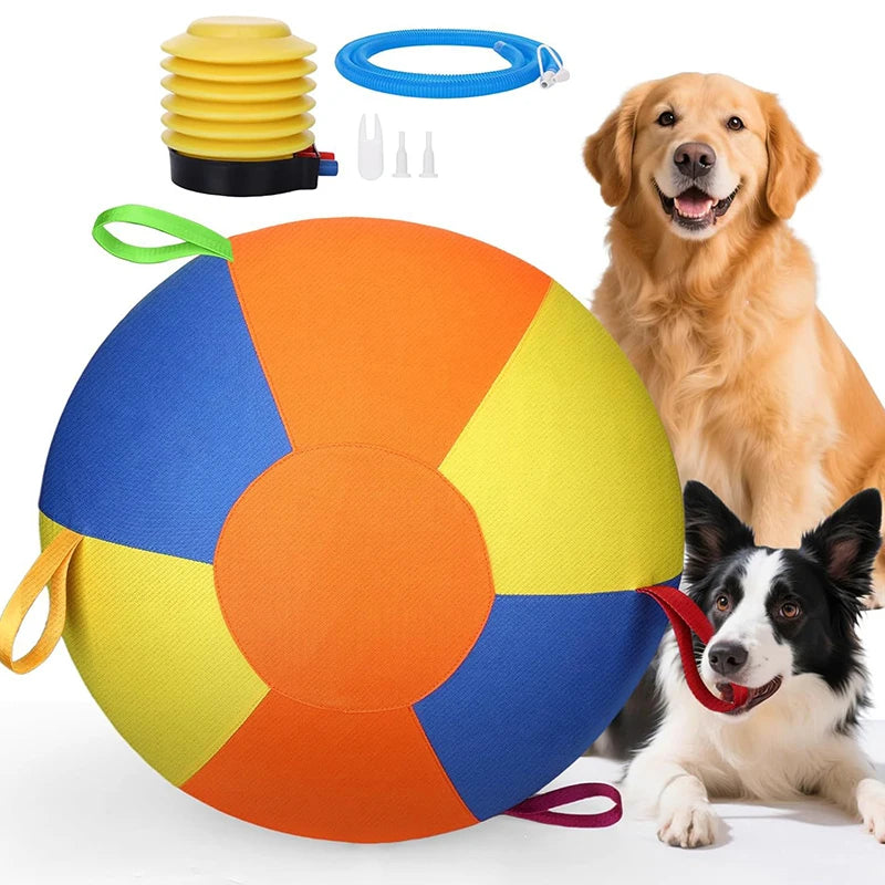 Durable Inflatable Herding Ball for Livestock & Dogs