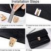 Gold Metal Snap Clasps for Handbags, Purses, and DIY Craft Projects
