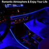 USB Powered EL Wire Ambient Light Strip for Car Interior