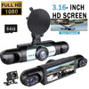 4-Channel 360° Dash Cam System with Parking Mode
