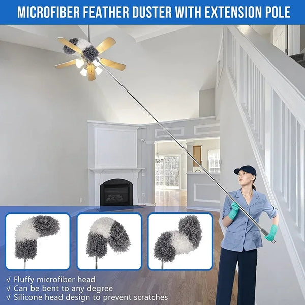 Extendable Microfiber Gap Duster