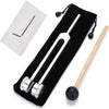 128 Hz Weighted Tuning Fork Set for Sound Therapy & Stress Relief