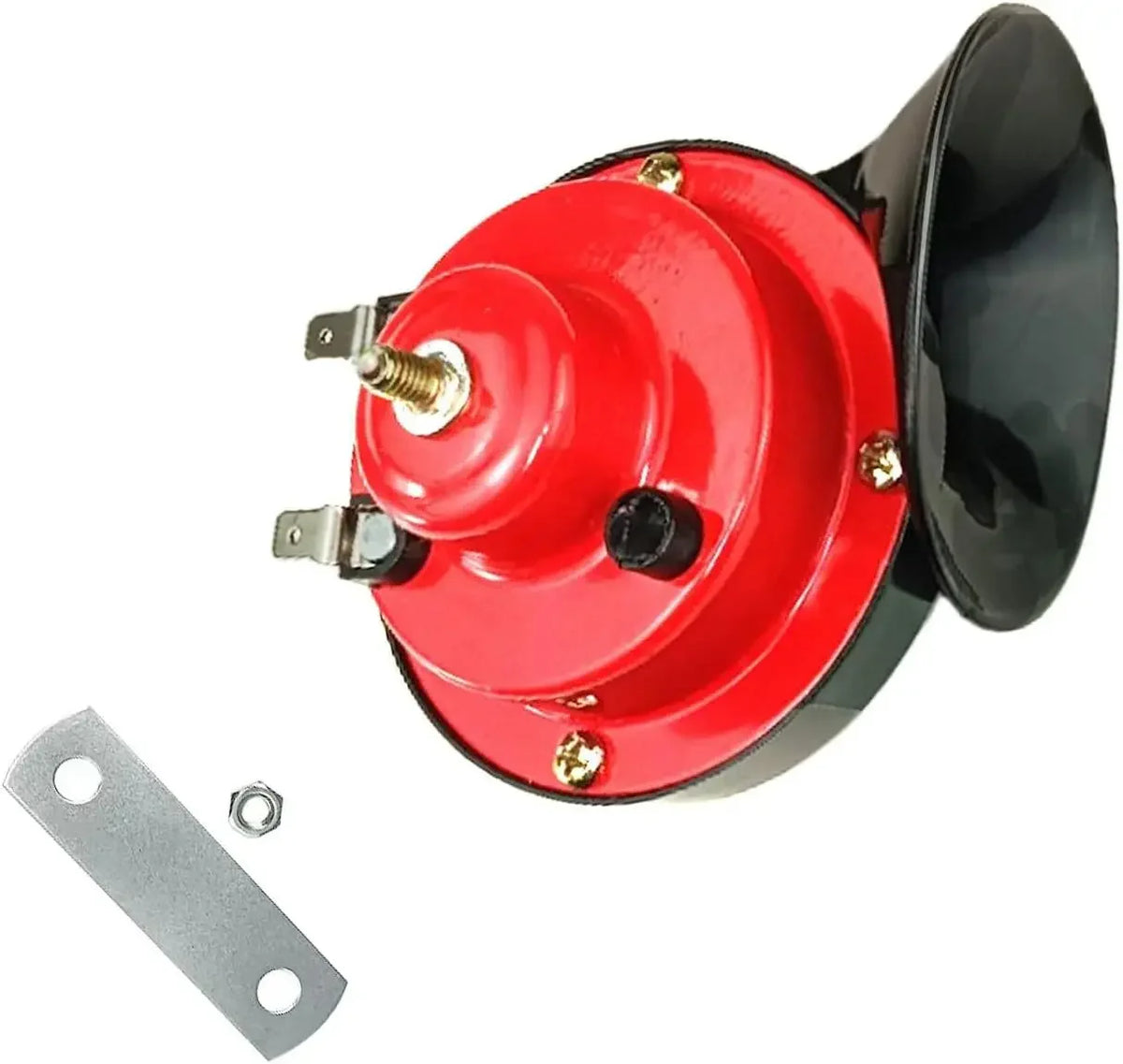 Dual-Tone Electric Air Horn Kit for Trucks, SUVs, and Boats
