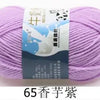 Milk Cotton Crochet Yarn – Soft, Durable Knitting Thread in 91 Colors