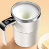 Self-Stirring Travel Mug with Temperature Display