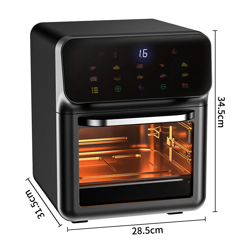 10L Digital Air Fryer Oven with Viewing Window