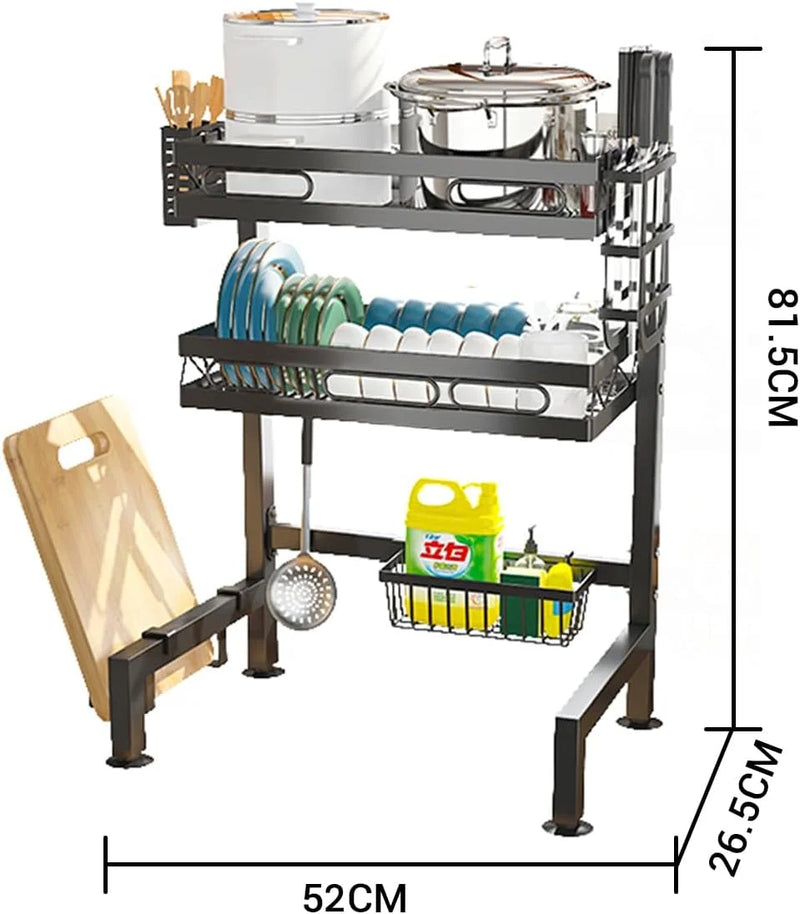 Over-Sink Dish Drying Rack