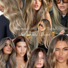 Glueless Body Wave Lace Front Wig with Brown Highlights