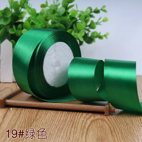 Silk Satin Ribbon Roll for Gift Wrapping, DIY Crafts, and Party Decor