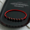 Handwoven Crystal Anklet with Natural Stone Charms