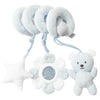 Spiral Baby Activity Toy with Mirror, Rattles, and Squeaker