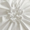 Beige Three-Dimensional Floral Duvet Cover Set