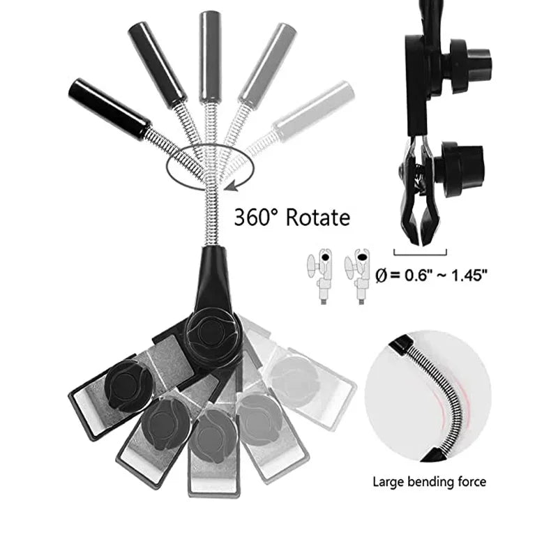 UV Protection Stroller Umbrella with Adjustable Clamp