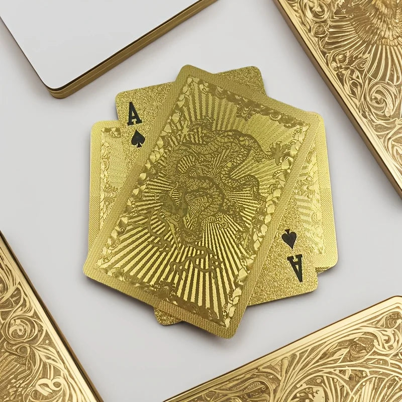 Luxury Gold Foil Playing Cards