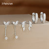 Dainty Square Hoop Earrings Set