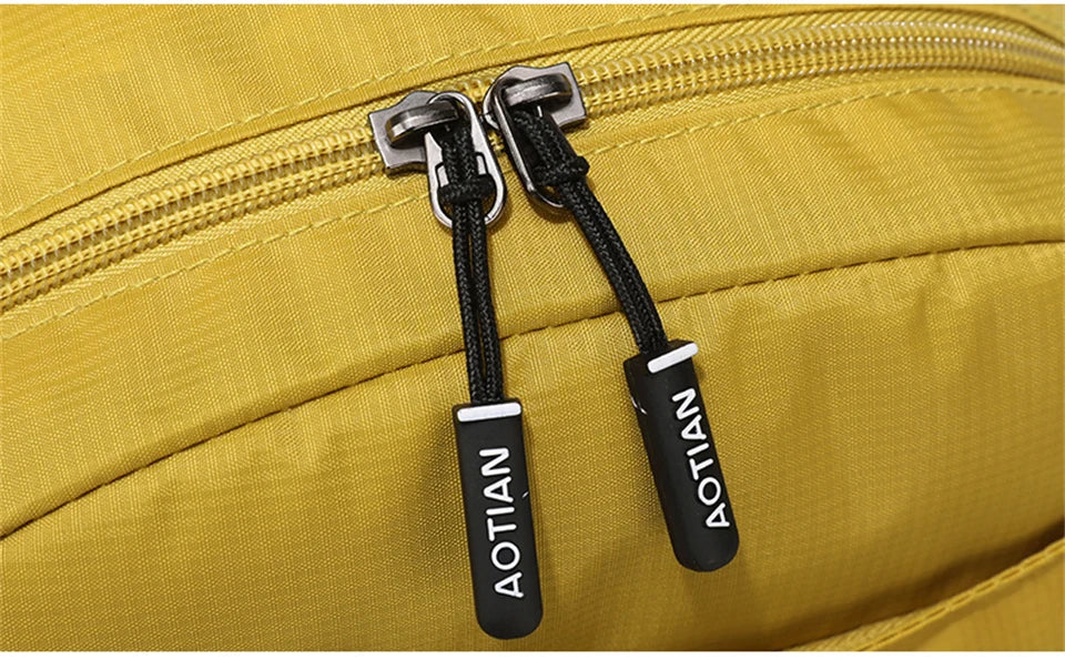 Water-Resistant Oxford Daypack for Women with Laptop Compartment