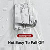 Pack of 4 Stainless Steel Wall Hooks for Entryway, Kitchen & Bathroom