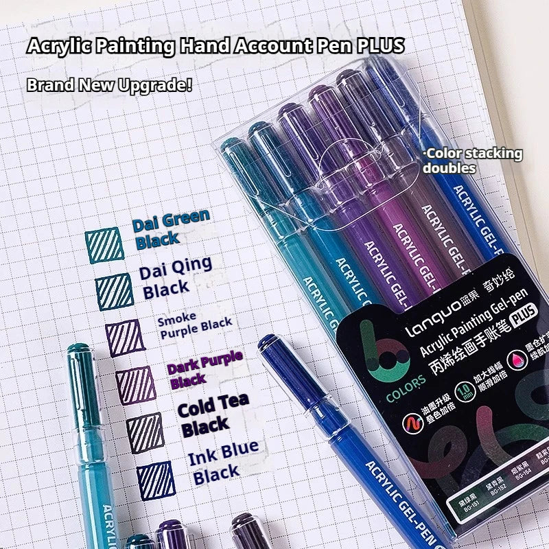 Vibrant Gel Pen Set – Smooth Writing for Art, Notes & Journaling