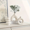 Bohemian Ceramic Vase Set for Home Decor
