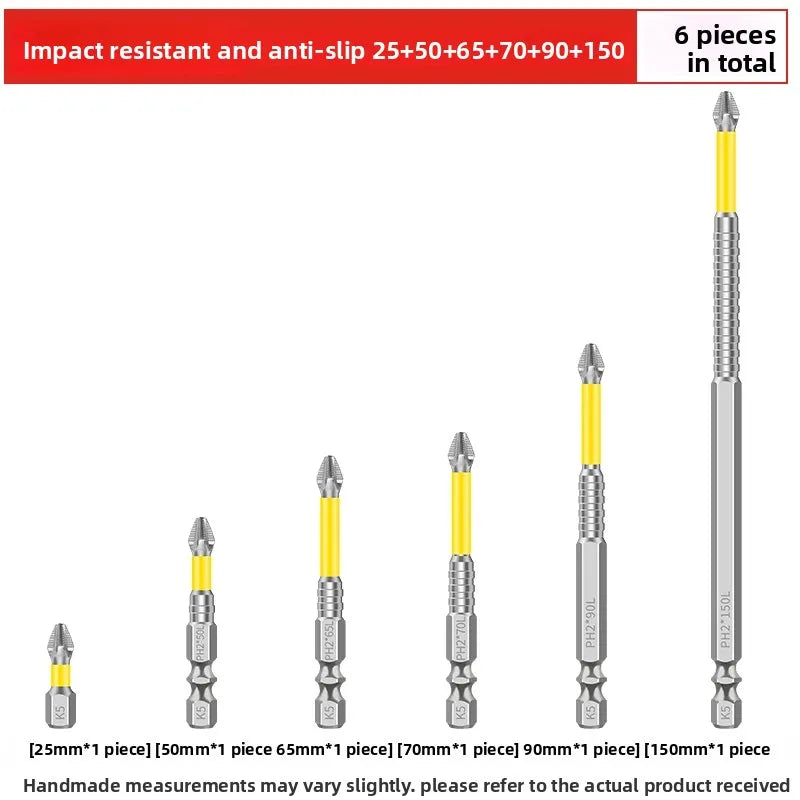 High-Torque Magnetic Screwdriver Set with Non-Slip Grip