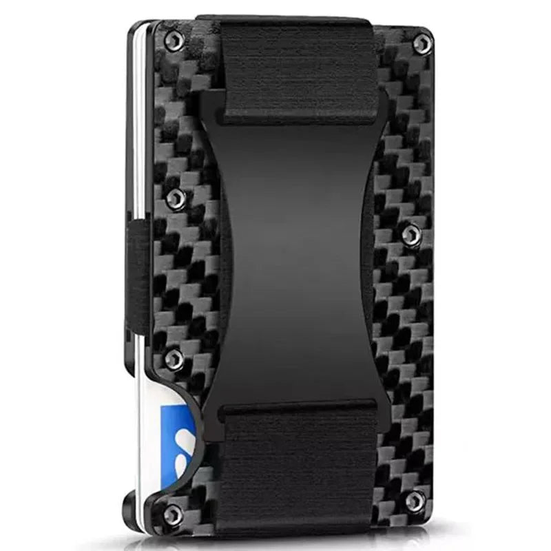 Slim RFID-Blocking Aluminum Wallet