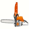 Durable Steel Chainsaw Wall Mount with Anti-Rust Coating
