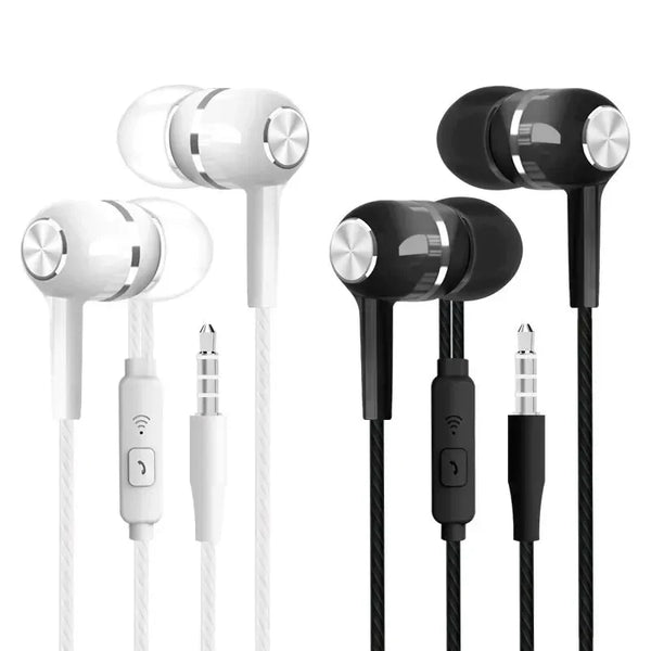 Wired In-Ear Headphones with Microphone