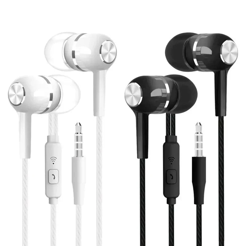 Wired In-Ear Headphones with Microphone