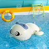 Wind-Up Swimming Animal Bath Toys for Toddlers