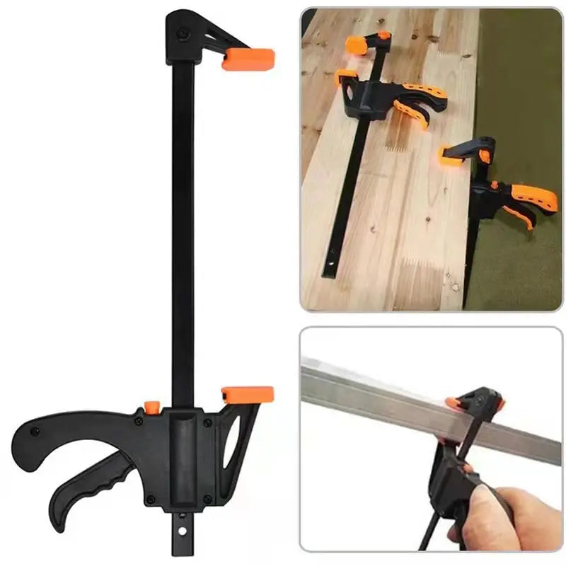 4-Inch Quick-Release Woodworking Bar Clamps (Set of 2 or 5)