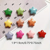 Star-Shaped Refrigerator Magnets for Photos and Notes