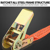 Heavy-Duty Ratchet Tie-Down Straps for Secure Cargo Transport
