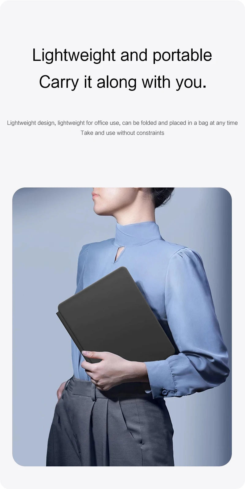 Bluetooth Keyboard Case with Touchpad for iPad Pro, Air & Standard Models