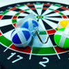 Sticky Ball Dart Board Set for Kids – Double-Sided Educational Family Game